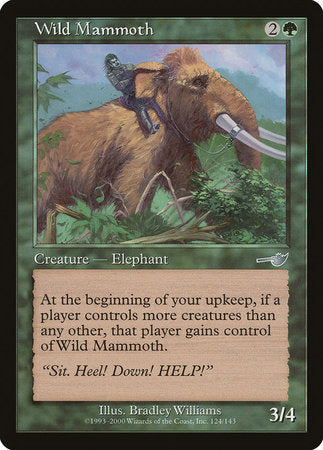 Wild Mammoth [Nemesis] | Arkham Games and Comics