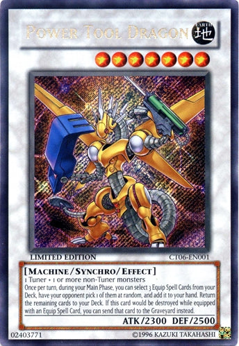 Power Tool Dragon [CT06-EN001] Secret Rare | Arkham Games and Comics