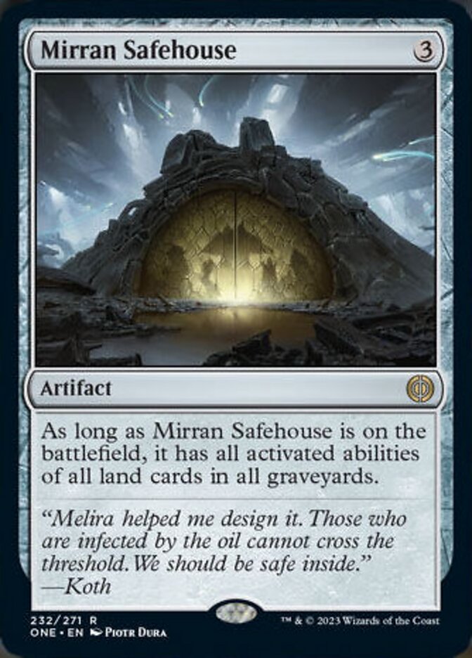 Mirran Safehouse [Phyrexia: All Will Be One] | Arkham Games and Comics