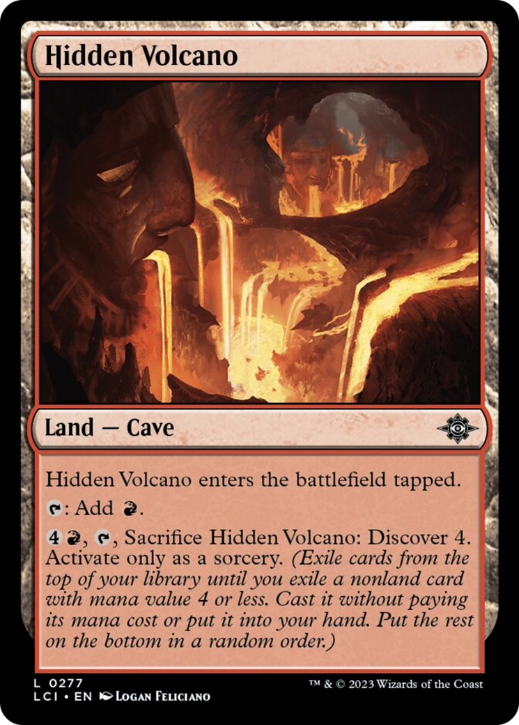 Hidden Volcano [The Lost Caverns of Ixalan] | Arkham Games and Comics