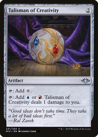 Talisman of Creativity [Modern Horizons] | Arkham Games and Comics