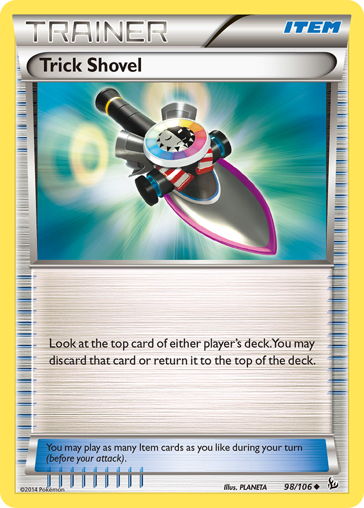 Trick Shovel (98/106) [XY: Flashfire] | Arkham Games and Comics