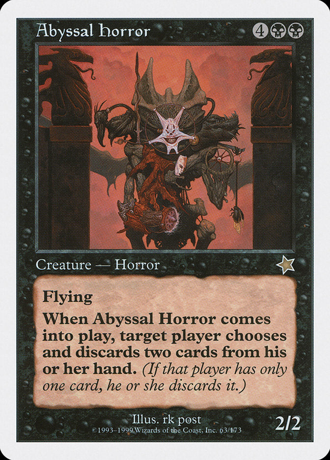 Abyssal Horror [Starter 1999] | Arkham Games and Comics