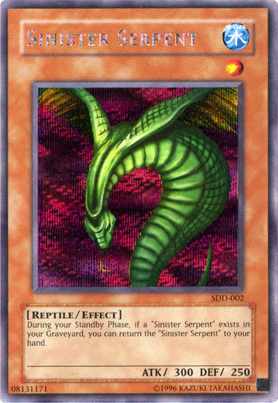 Sinister Serpent [SDD-002] Secret Rare | Arkham Games and Comics