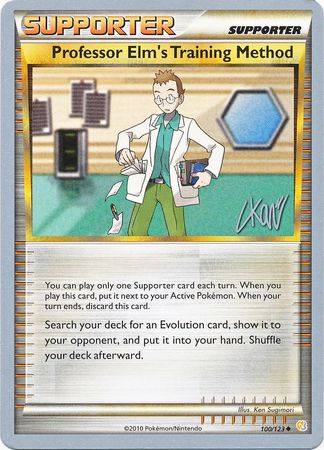 Professor Elm's Training Method (100/123) (Reshiphlosion - Christopher Kan) [World Championships 2011] | Arkham Games and Comics