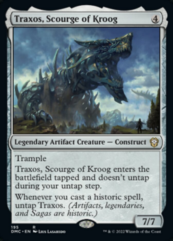 Traxos, Scourge of Kroog [Dominaria United Commander] | Arkham Games and Comics