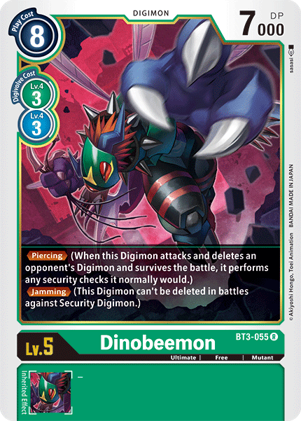 Dinobeemon [BT3-055] [Release Special Booster Ver.1.5] | Arkham Games and Comics