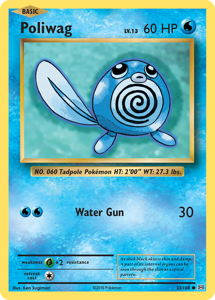 Poliwag (23/108) [XY: Evolutions] | Arkham Games and Comics