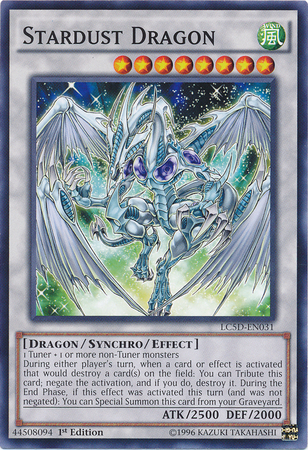 Stardust Dragon [LC5D-EN031] Common | Arkham Games and Comics