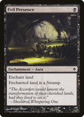 Evil Presence [New Phyrexia] | Arkham Games and Comics