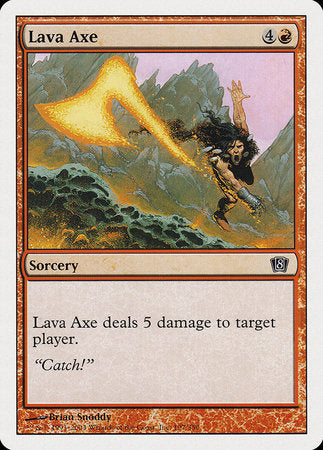 Lava Axe [Eighth Edition] | Arkham Games and Comics
