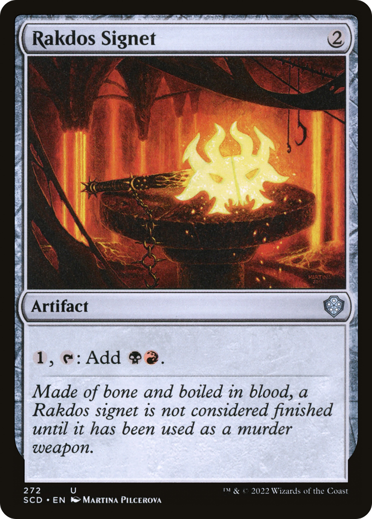 Rakdos Signet [Starter Commander Decks] | Arkham Games and Comics