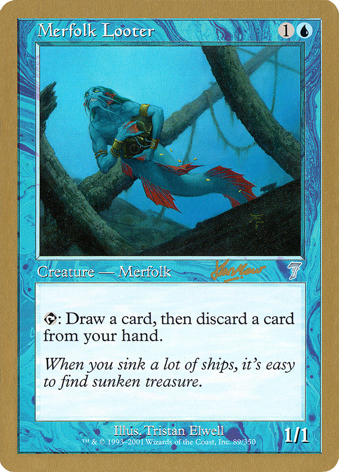 Merfolk Looter (Sim Han How) [World Championship Decks 2002] | Arkham Games and Comics