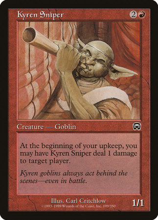 Kyren Sniper [Mercadian Masques] | Arkham Games and Comics