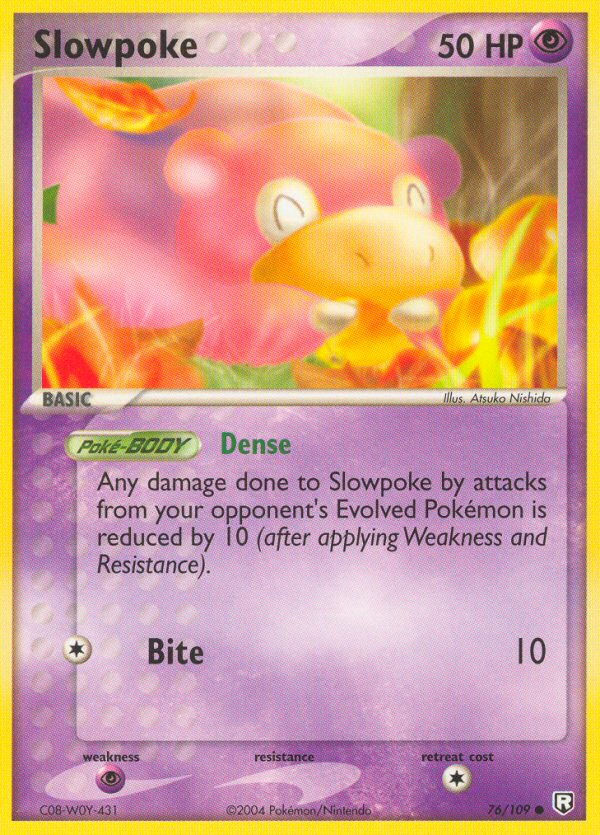 Slowpoke (76/109) [EX: Team Rocket Returns] | Arkham Games and Comics