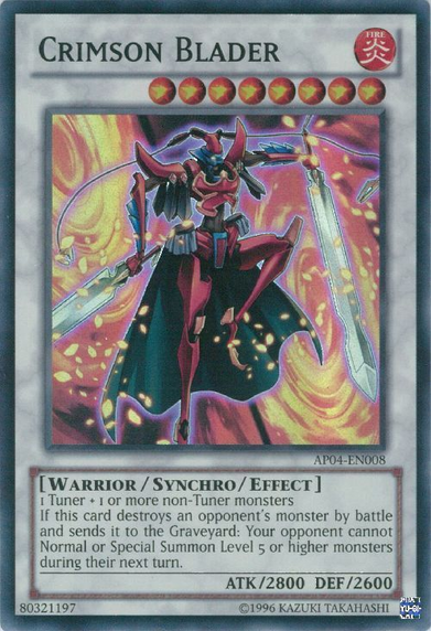 Crimson Blader [AP04-EN008] Super Rare | Arkham Games and Comics