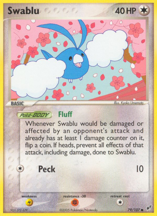 Swablu (79/107) [EX: Deoxys] | Arkham Games and Comics