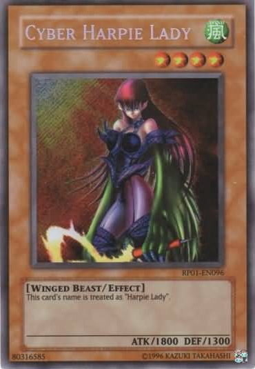 Cyber Harpie Lady [RP01-EN096] Secret Rare | Arkham Games and Comics