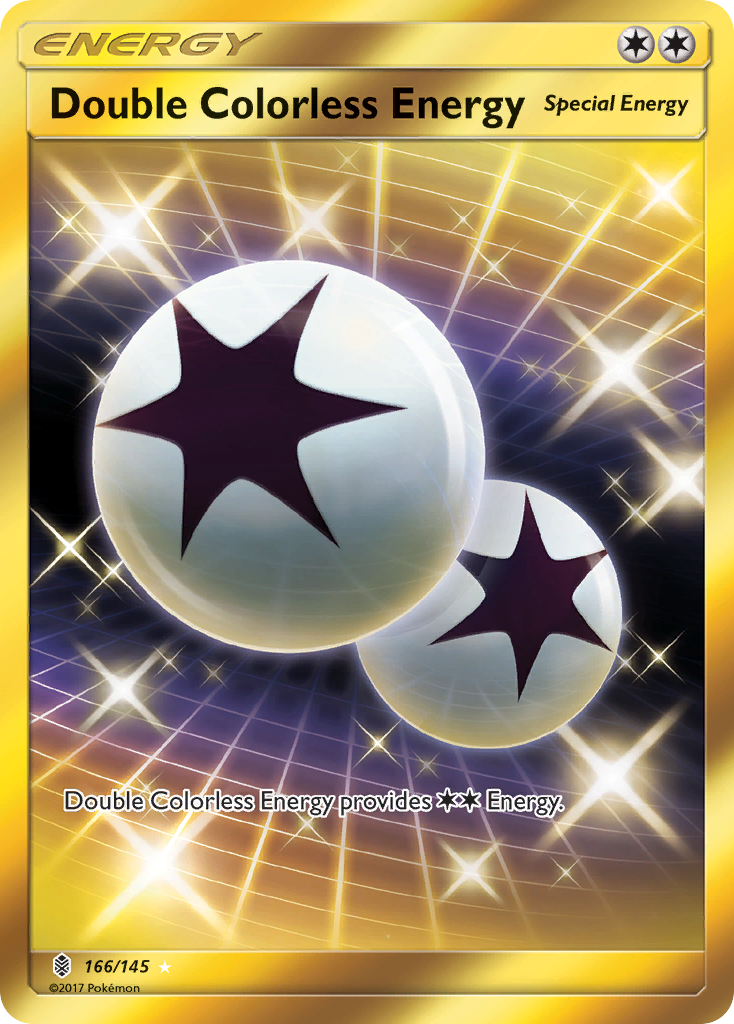 Double Colorless Energy (166/145) [Sun & Moon: Guardians Rising] | Arkham Games and Comics