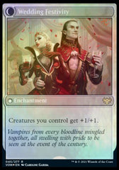 Wedding Announcement // Wedding Festivity [Innistrad: Crimson Vow Prerelease Promos] | Arkham Games and Comics