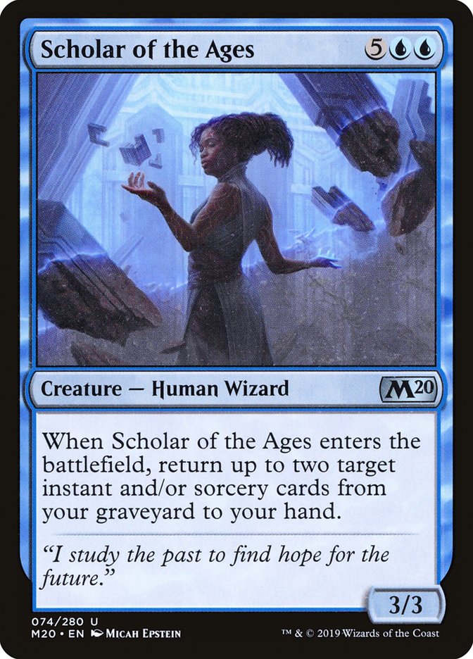 Scholar of the Ages [Core Set 2020] | Arkham Games and Comics