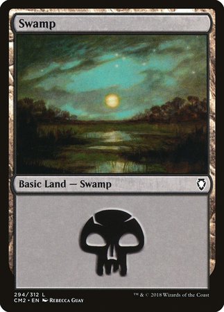 Swamp (294) [Commander Anthology Volume II] | Arkham Games and Comics