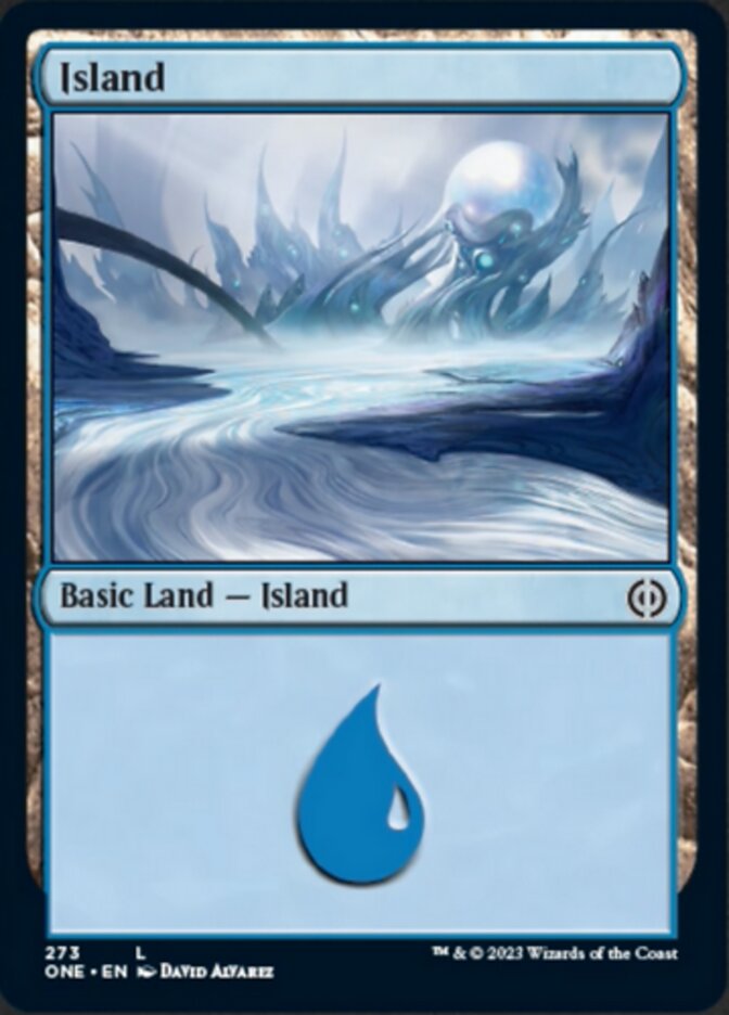 Island (273) [Phyrexia: All Will Be One] | Arkham Games and Comics