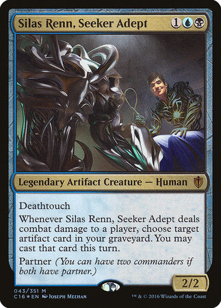 Silas Renn, Seeker Adept [Commander 2016] | Arkham Games and Comics