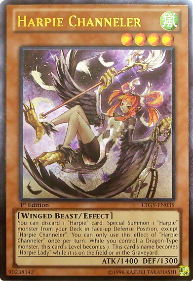 Harpie Channeler [LTGY-EN035] Ultimate Rare | Arkham Games and Comics