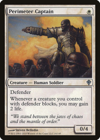 Perimeter Captain [Worldwake] | Arkham Games and Comics