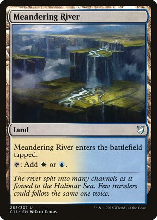 Meandering River [Commander 2018] | Arkham Games and Comics