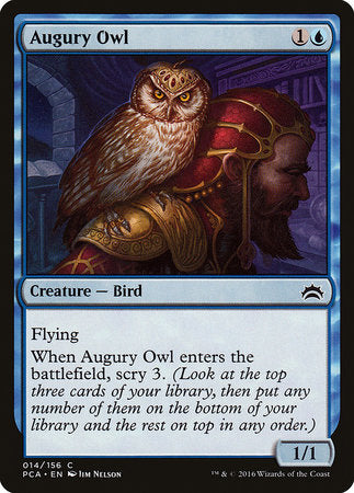 Augury Owl [Planechase Anthology] | Arkham Games and Comics