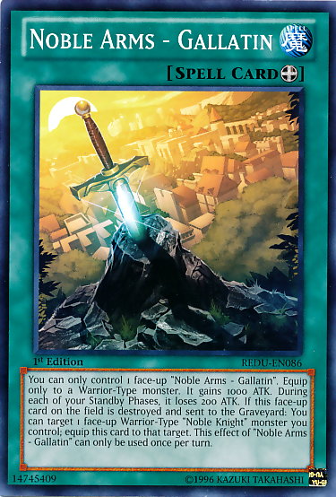 Noble Arms - Gallatin [REDU-EN086] Common | Arkham Games and Comics