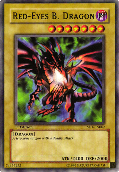 Red-Eyes B. Dragon [SD1-EN002] Common | Arkham Games and Comics