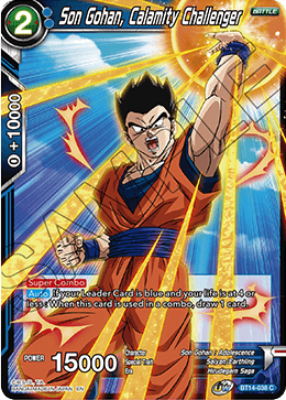 Son Gohan, Calamity Challenger (BT14-038) [Cross Spirits] | Arkham Games and Comics