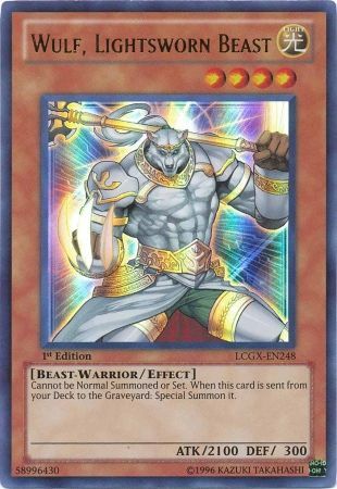 Wulf, Lightsworn Beast [LCGX-EN248] Ultra Rare | Arkham Games and Comics