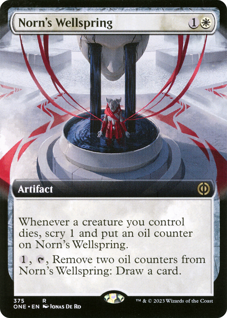 Norn's Wellspring (Extended Art) [Phyrexia: All Will Be One] | Arkham Games and Comics