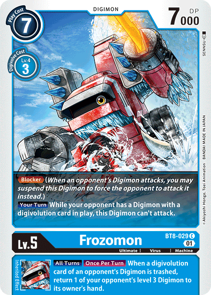 Frozomon [BT8-029] [New Awakening] | Arkham Games and Comics