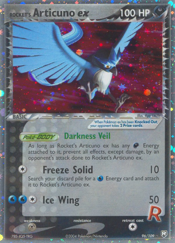 Rocket's Articuno ex (96/109) [EX: Team Rocket Returns] | Arkham Games and Comics