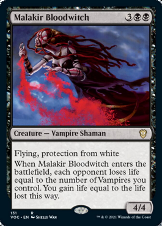 Malakir Bloodwitch [Innistrad: Crimson Vow Commander] | Arkham Games and Comics