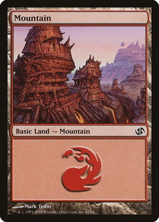 Mountain (62) [Duel Decks: Jace vs. Chandra] | Arkham Games and Comics