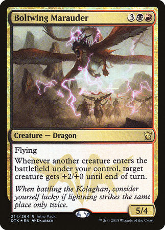 Boltwing Marauder [Dragons of Tarkir Promos] | Arkham Games and Comics