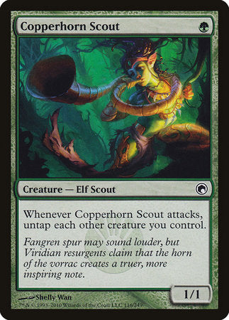 Copperhorn Scout [Scars of Mirrodin] | Arkham Games and Comics