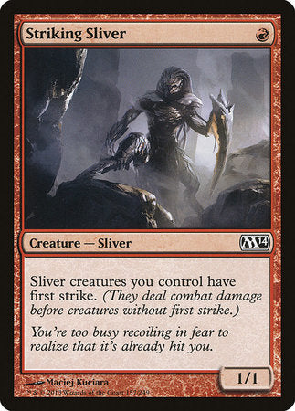 Striking Sliver [Magic 2014] | Arkham Games and Comics