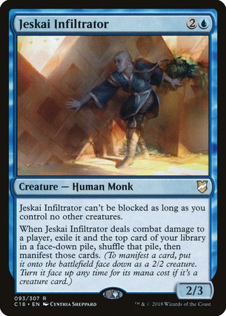 Jeskai Infiltrator [Commander 2018] | Arkham Games and Comics