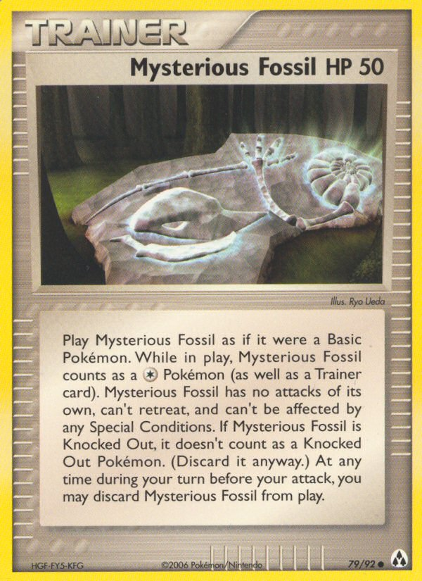 Mysterious Fossil (79/92) [EX: Legend Maker] | Arkham Games and Comics