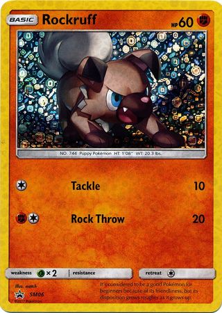 Rockruff (SM06) (General Mills Promo) [Sun & Moon: Black Star Promos] | Arkham Games and Comics