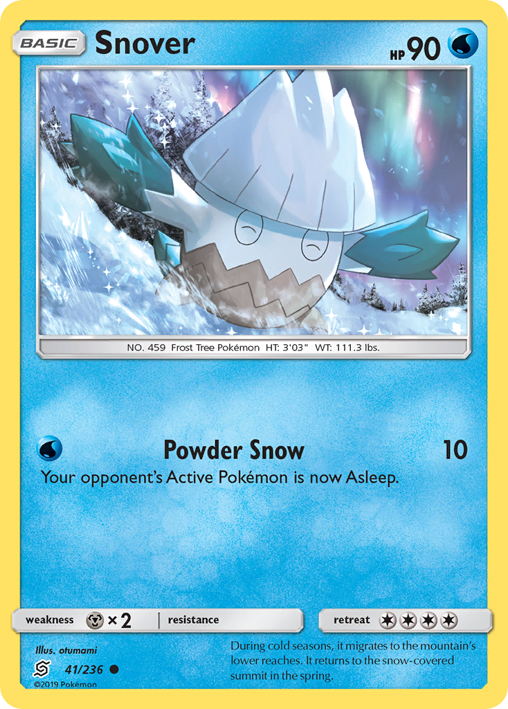 Snover (41/236) [Sun & Moon: Unified Minds] | Arkham Games and Comics