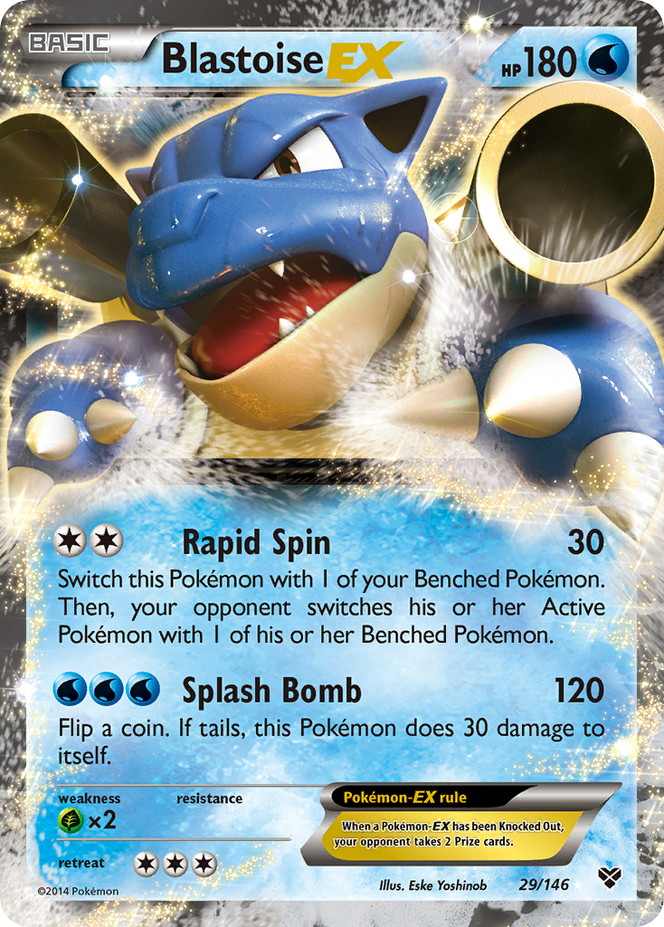 Blastoise EX (29/146) [XY: Base Set] | Arkham Games and Comics