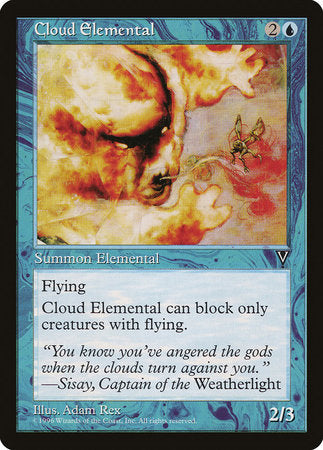 Cloud Elemental [Visions] | Arkham Games and Comics